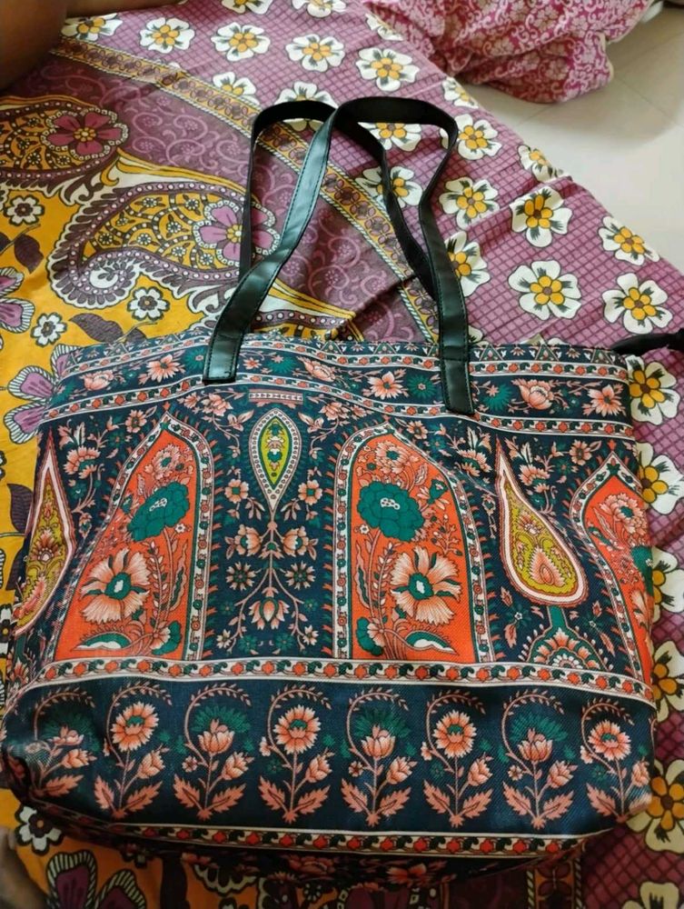 Multicolored Tote Bag