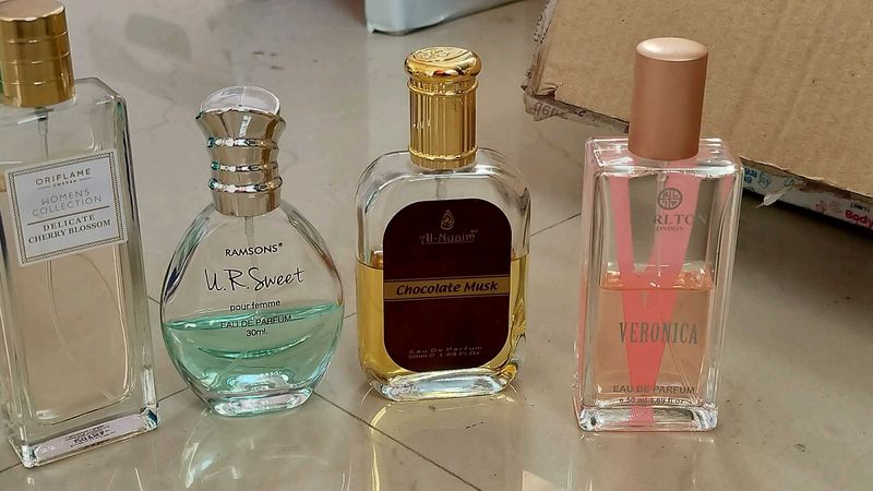 Combo Of 4 Perfume
