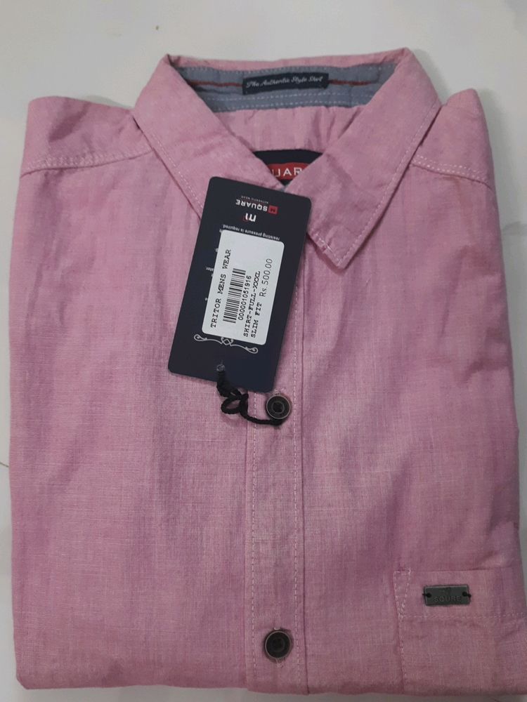 SLIM FIT SHIRT(PINK)
