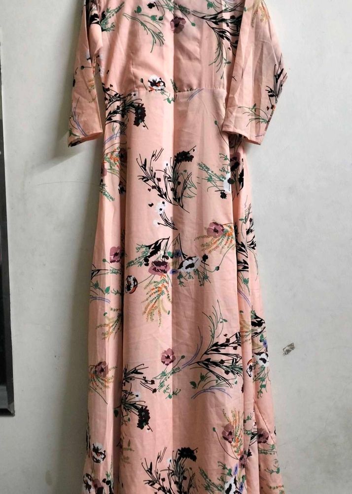 Floral Print Maxi Dress