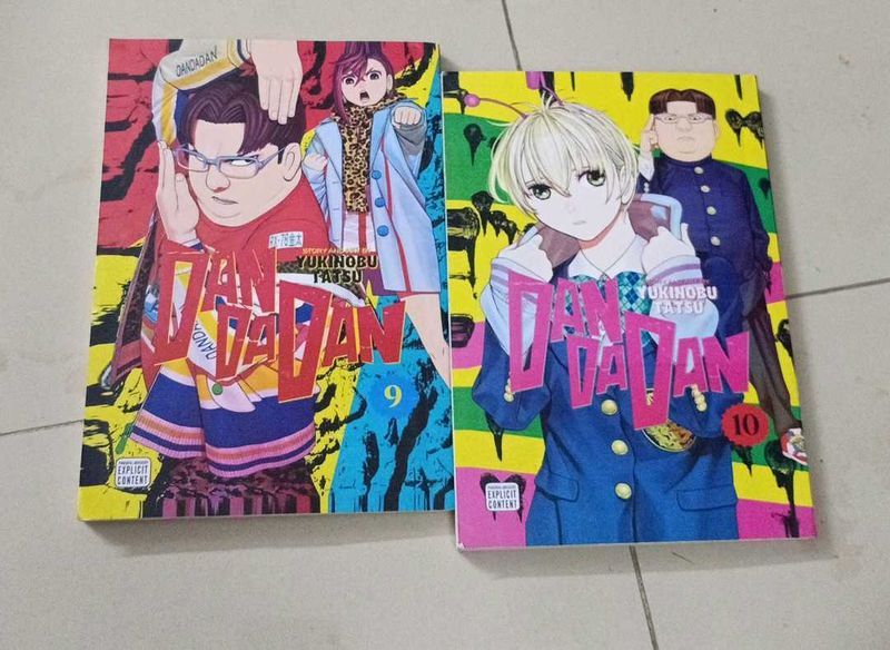 Dandadan Manga Volumes 9 &amp; 10
