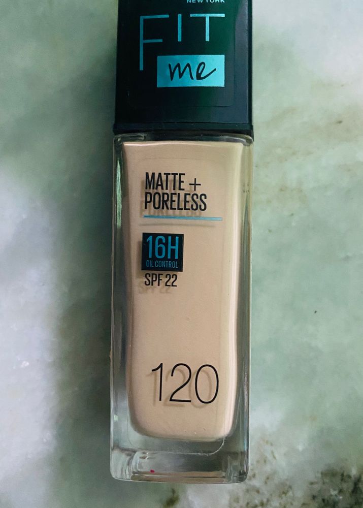 MAYBELLINE Foundation Matte Poreless Shade 120 Original Product