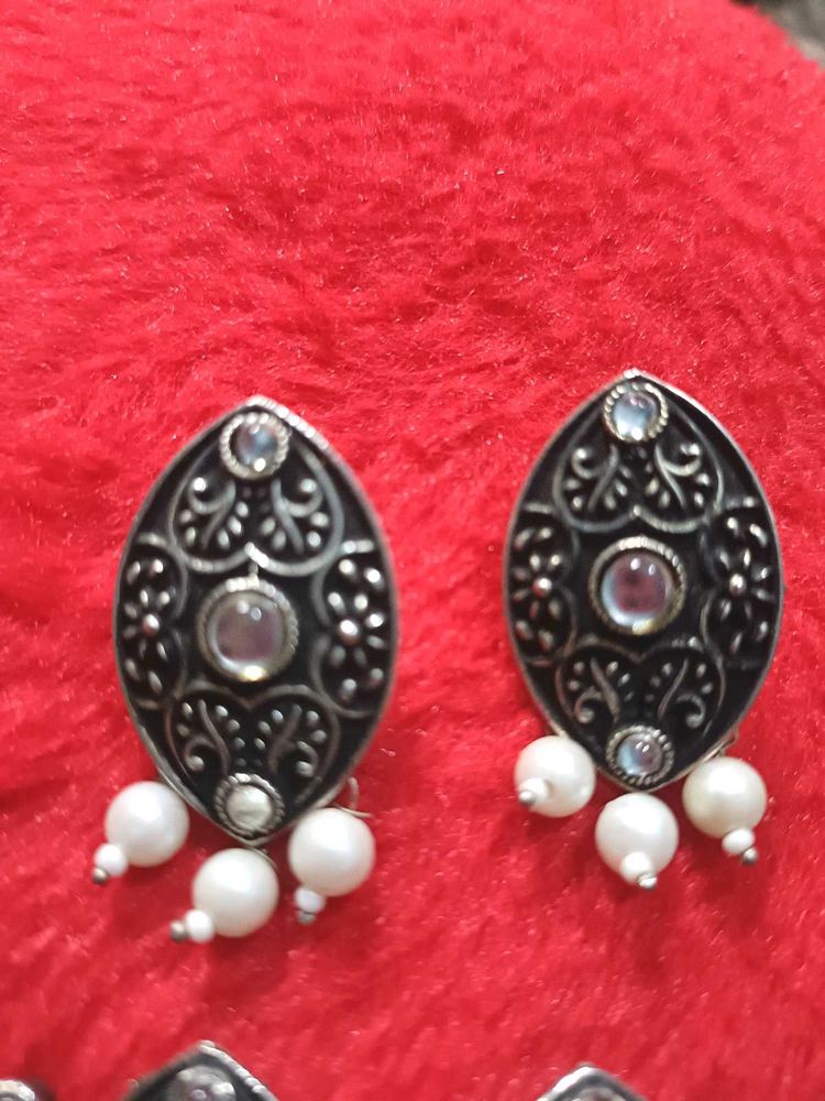 Elegant Silver Earrings