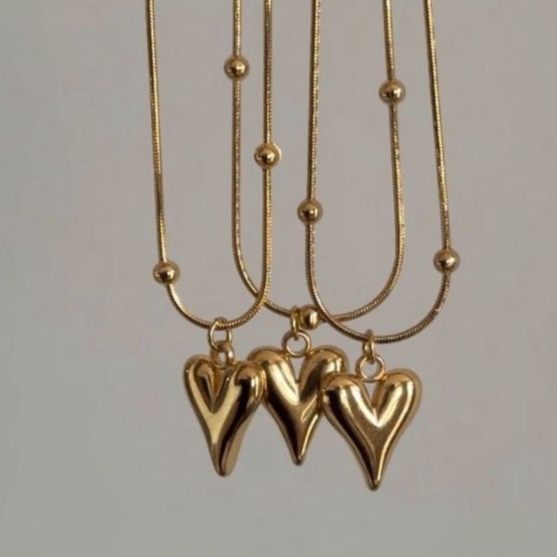Love Hearty Necklace Anti-tarnish