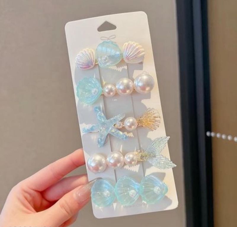 Mermaid Hair Clip Set
