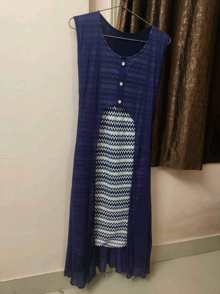 Stylish Blue Kurta