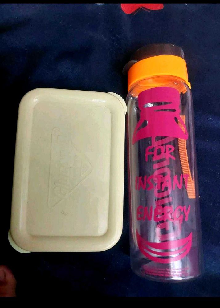 Combo Of Tiffin+Bottle