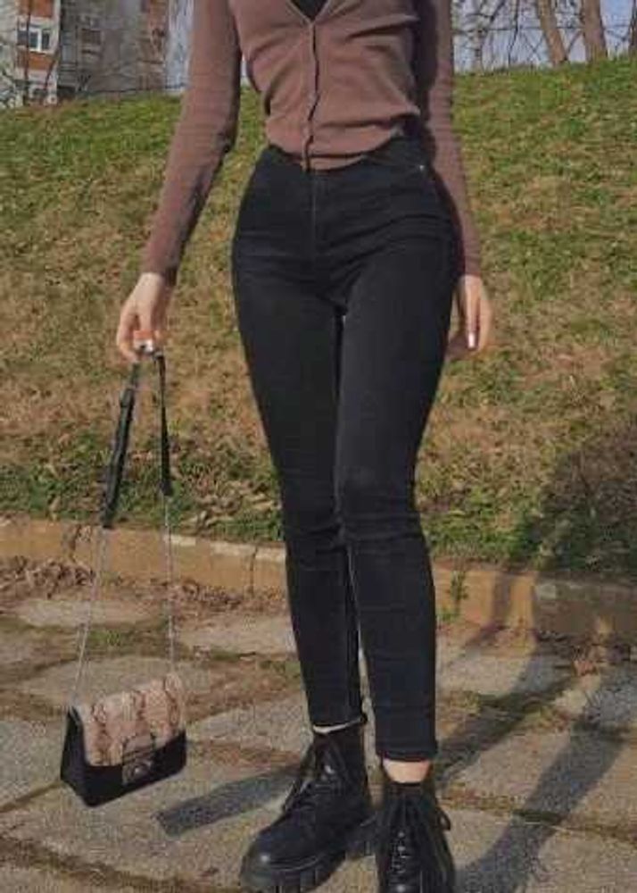 Max Fashion Black Slim Jean