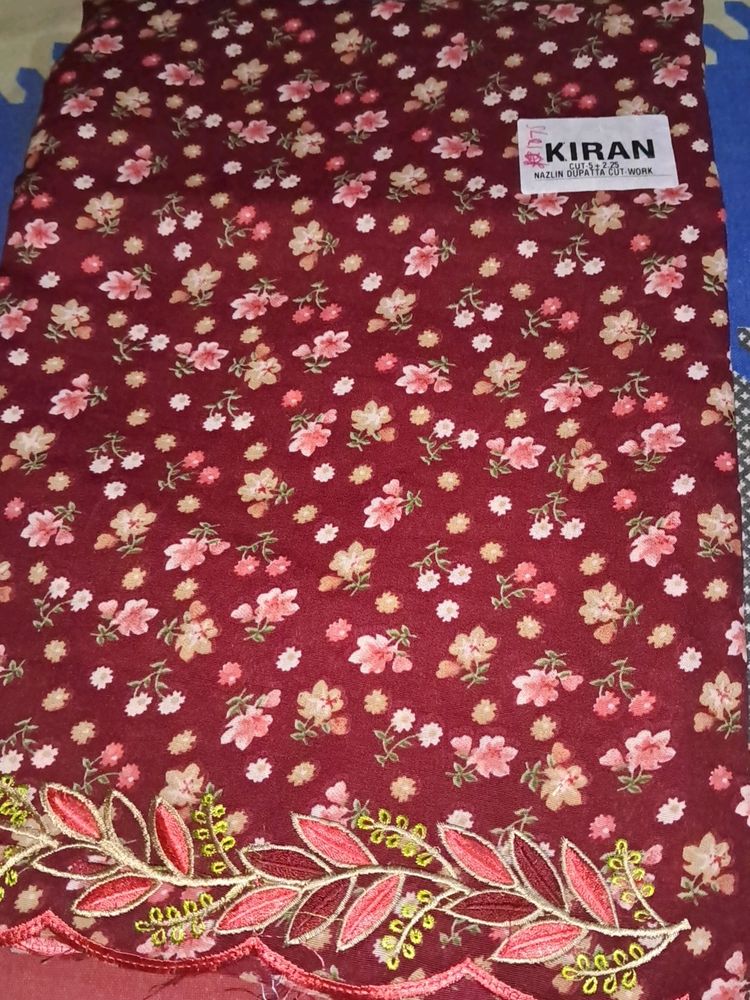 Cotton Mix All Over 5 Meter Suit