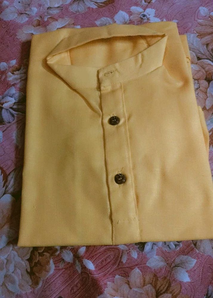 Yellow Kurta
