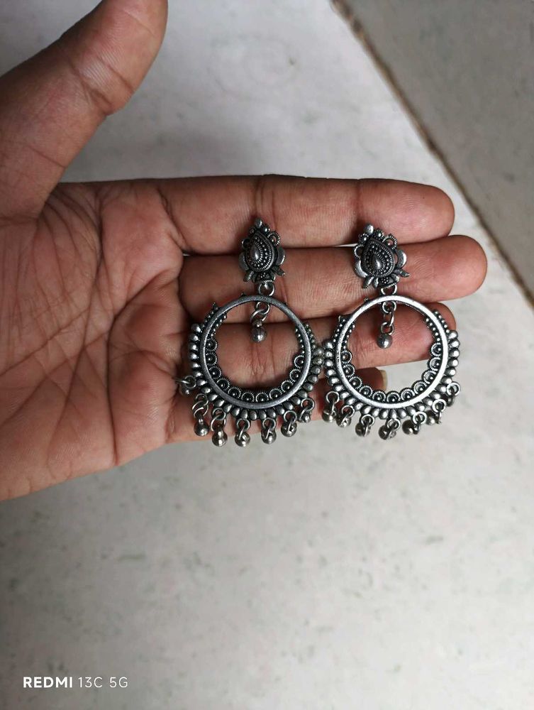 Oxidized Earrings