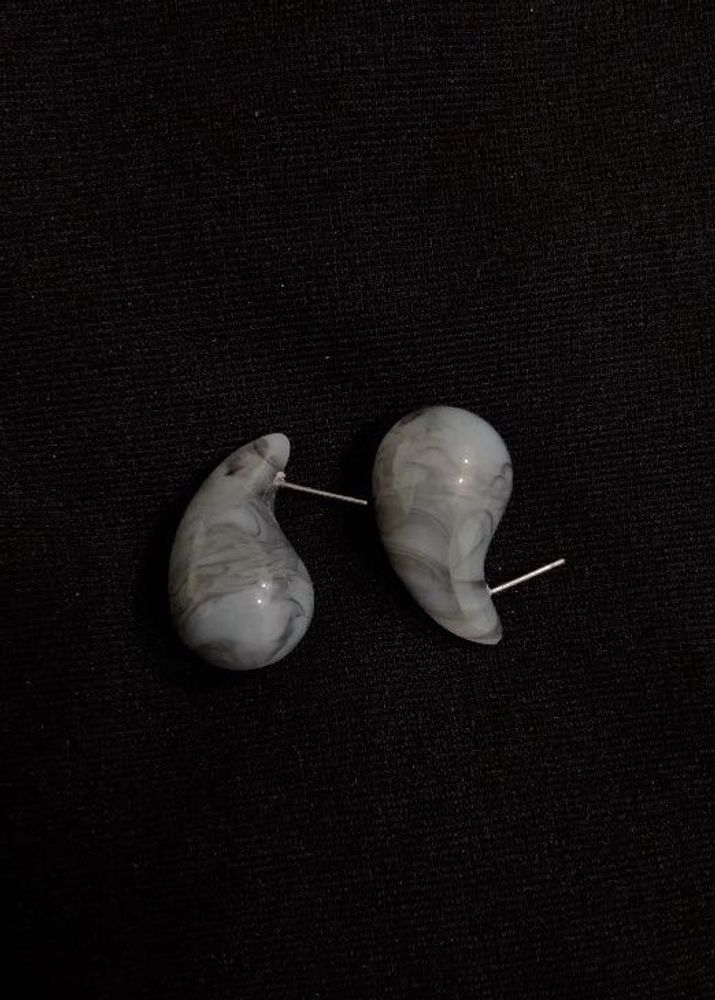 Korean Bottega Water Drop Earrings