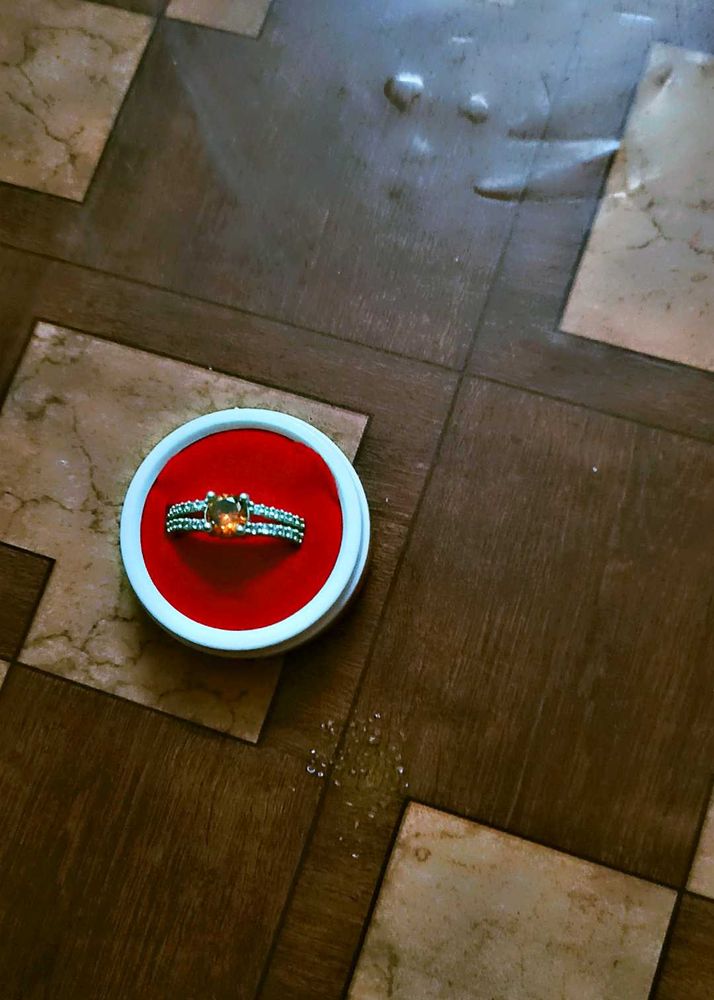 pur silver 925  Elegant Gemstone Ring