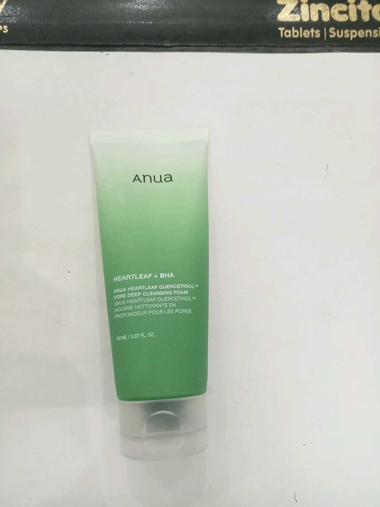 Anua Heartleaf + BHA Cleansing Foam
