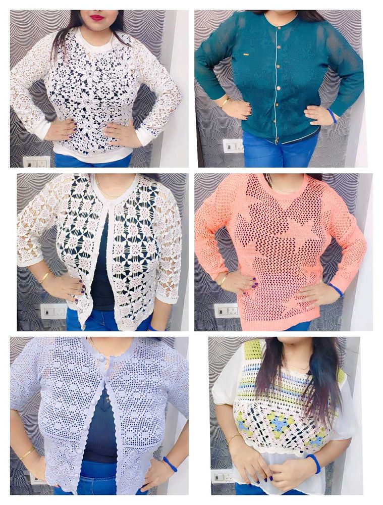 ❤️ Beautiful Crocia Tops Collection ❤️