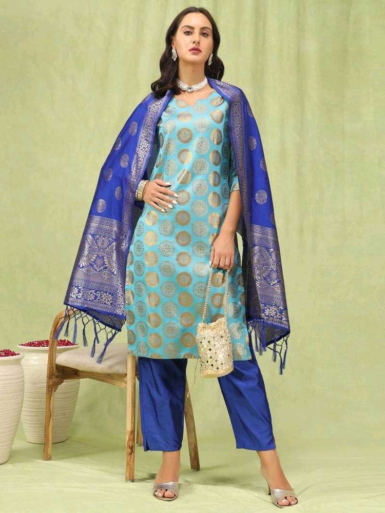Vredevogel Verito Banarasi Jacquard Kurtis