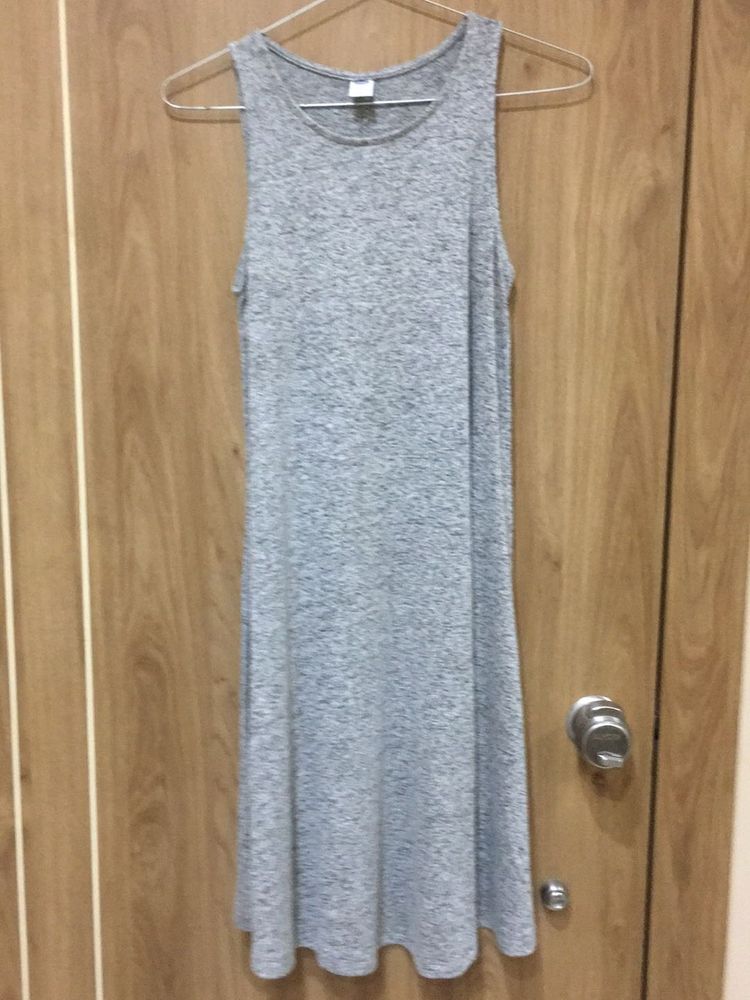 Gray Tank Dress