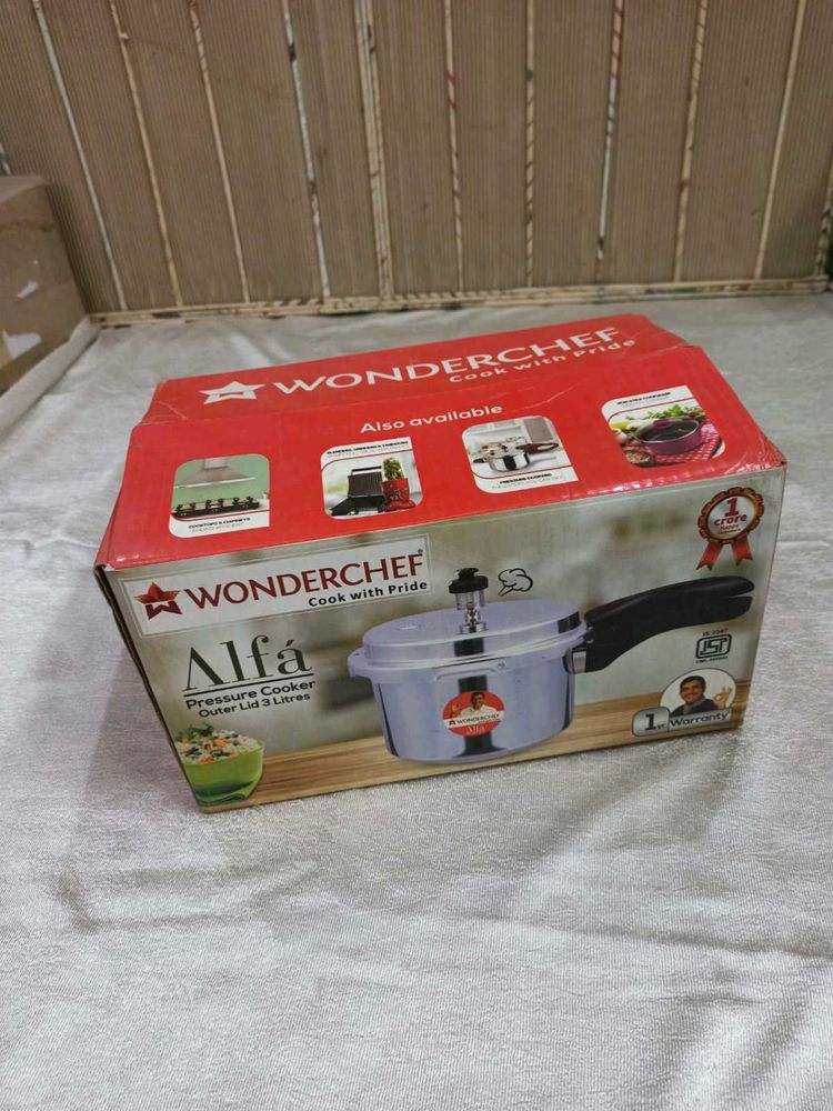 Virgin Aluminium Pressure Cooker (3 L)