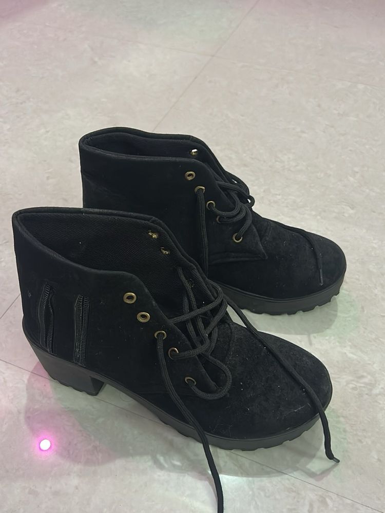 Black Ankle Boots