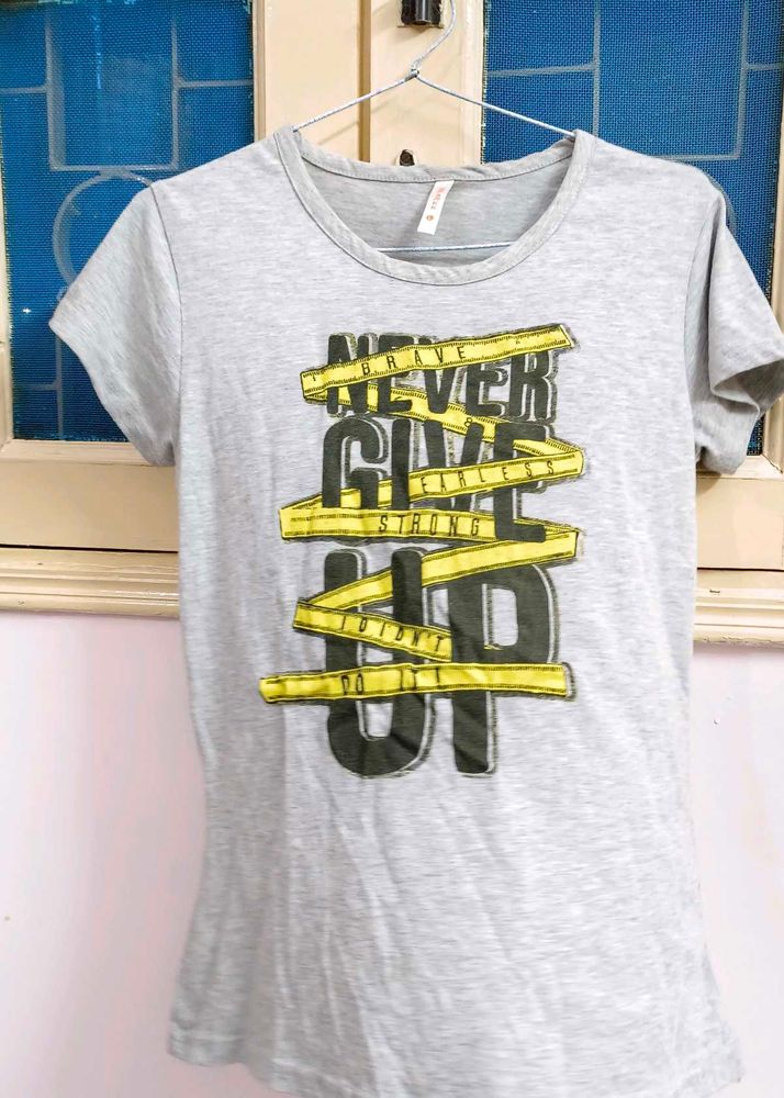 Gray Graphic Tee