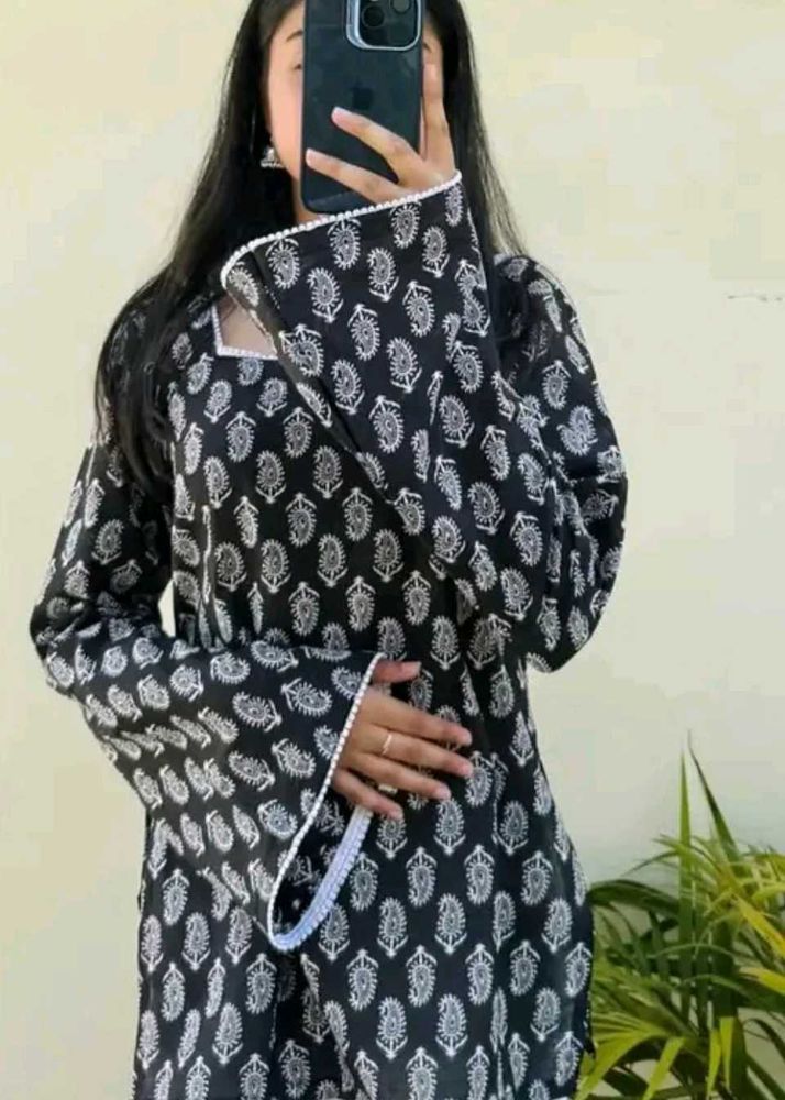 Elegant Printed Kurta