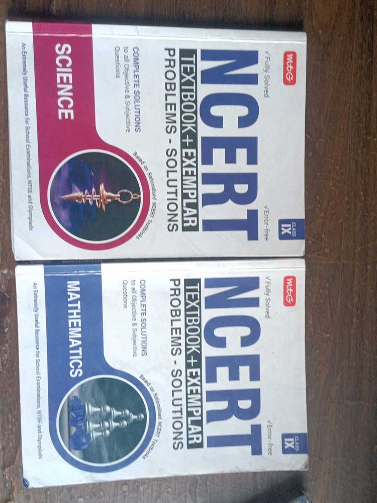 NCERT Class IX Textbook &amp; Exemplar Solutions