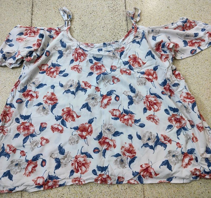 Women Tops Flower Print 🥰
