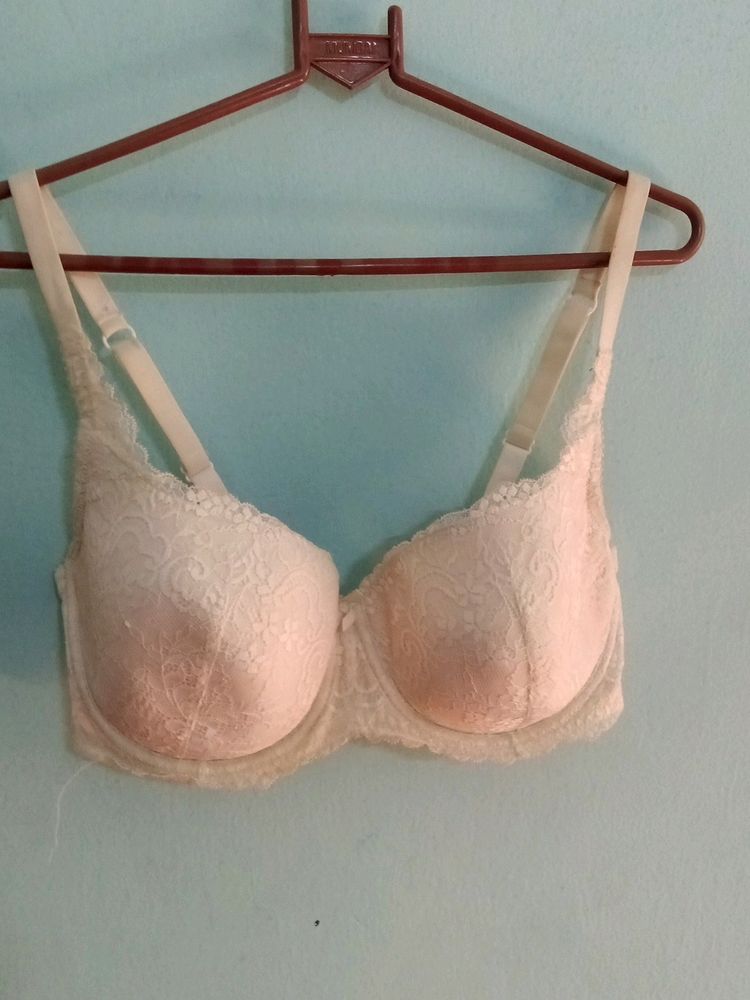 38D White Lace Bridal Bra Very Beautiful Eur 85d