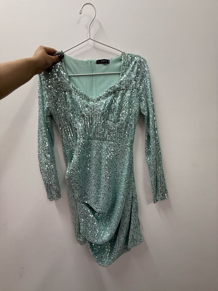 SHEIN Sequin Mini Dress