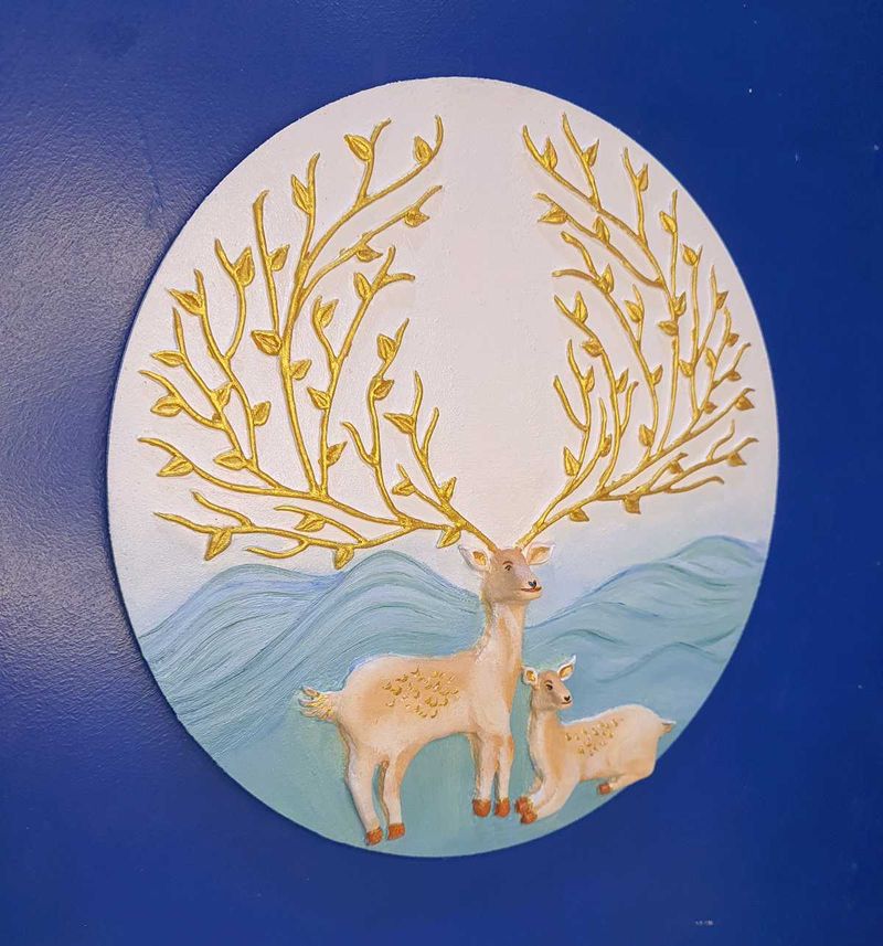 3D Deer Artwork  ✨️