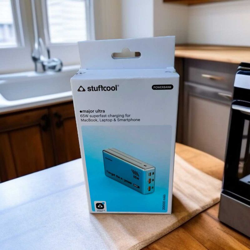 Stuffcool Major Ultra 65W 20000mAh Powerbank