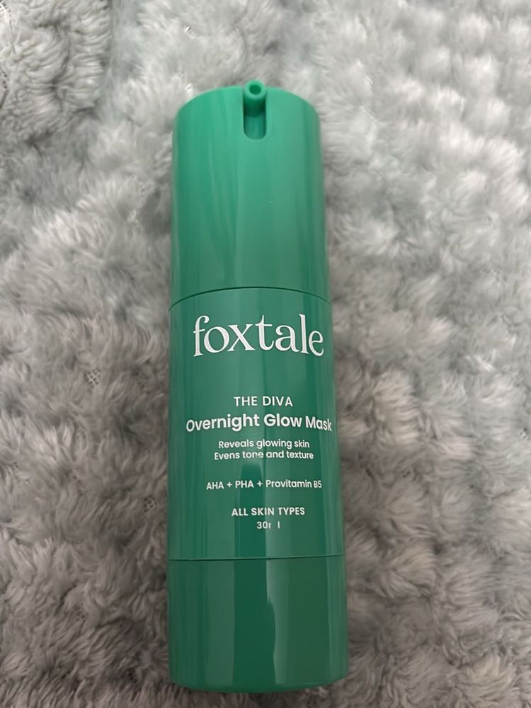 FoxtaleGlow Mask, Vitamin C Serum,Niacinimide Seru