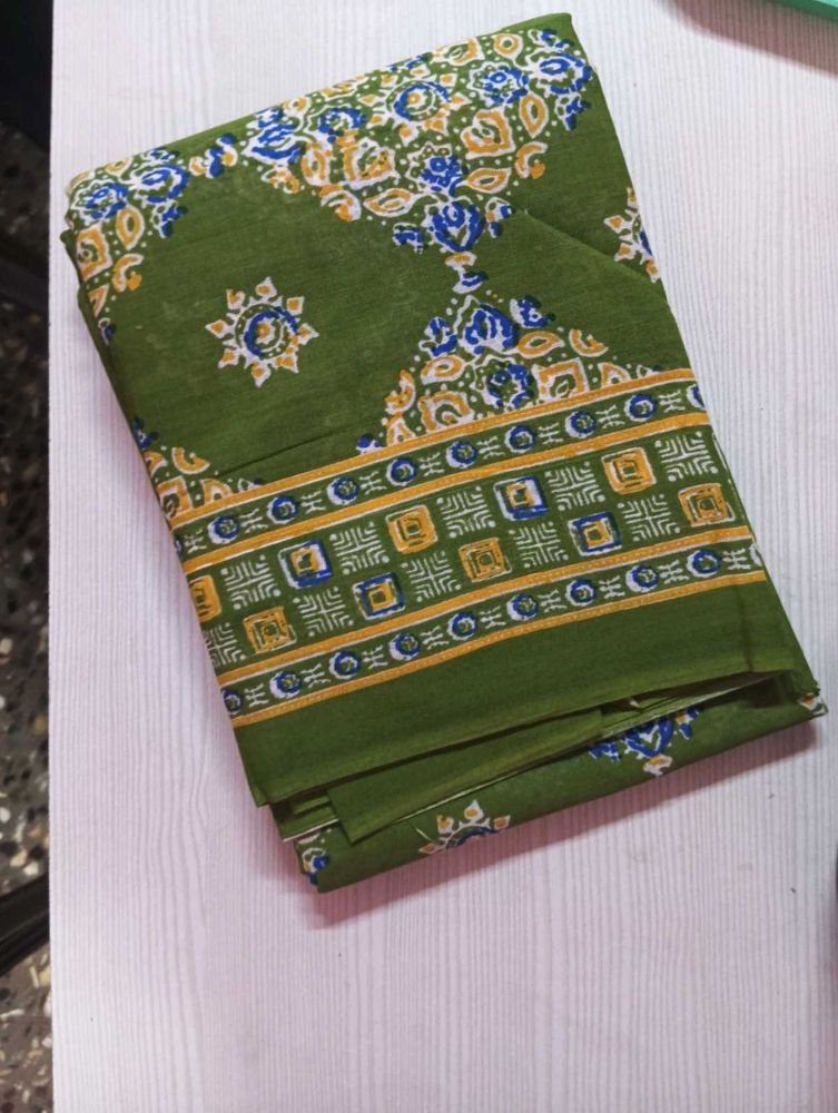 Buy 2 New Cotton Saree Without Blouse