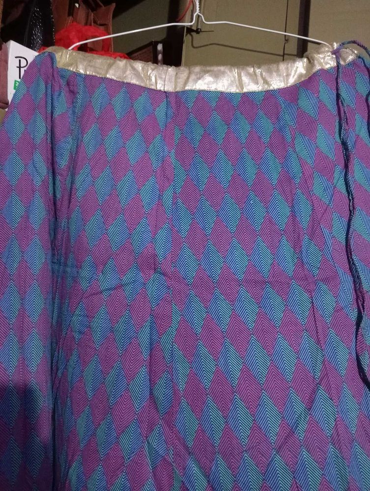 SKIRT💙(Free Croptop)