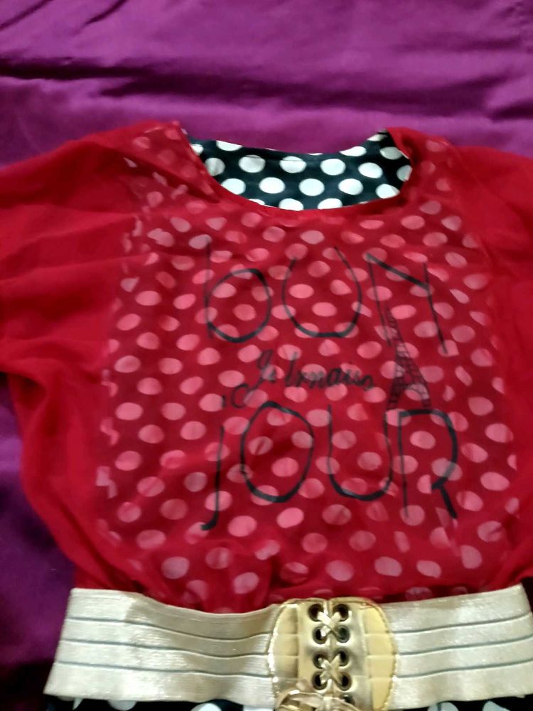 Red Polka Dot Dress