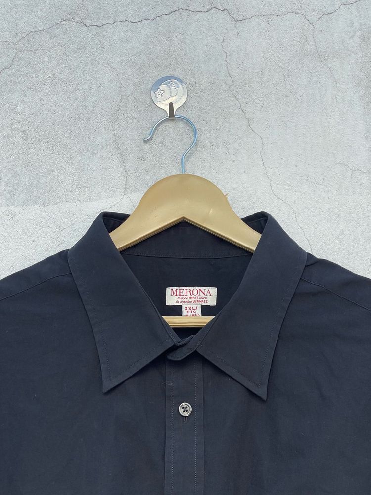Merona Black Dress Shirt XXL