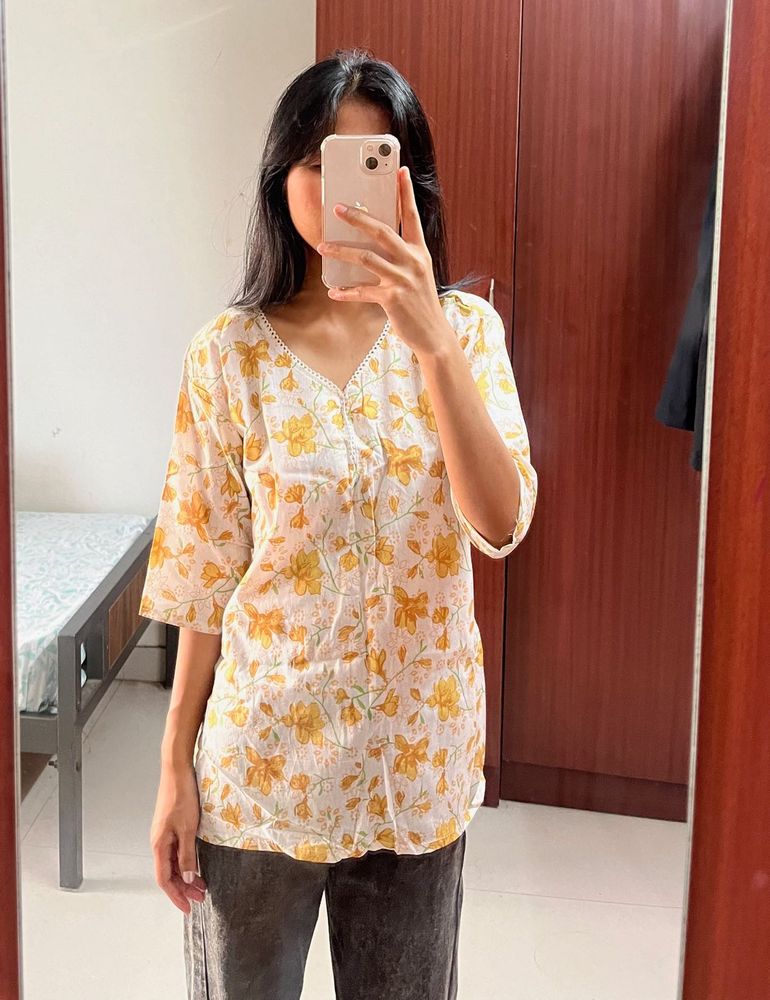 Floral Print Top