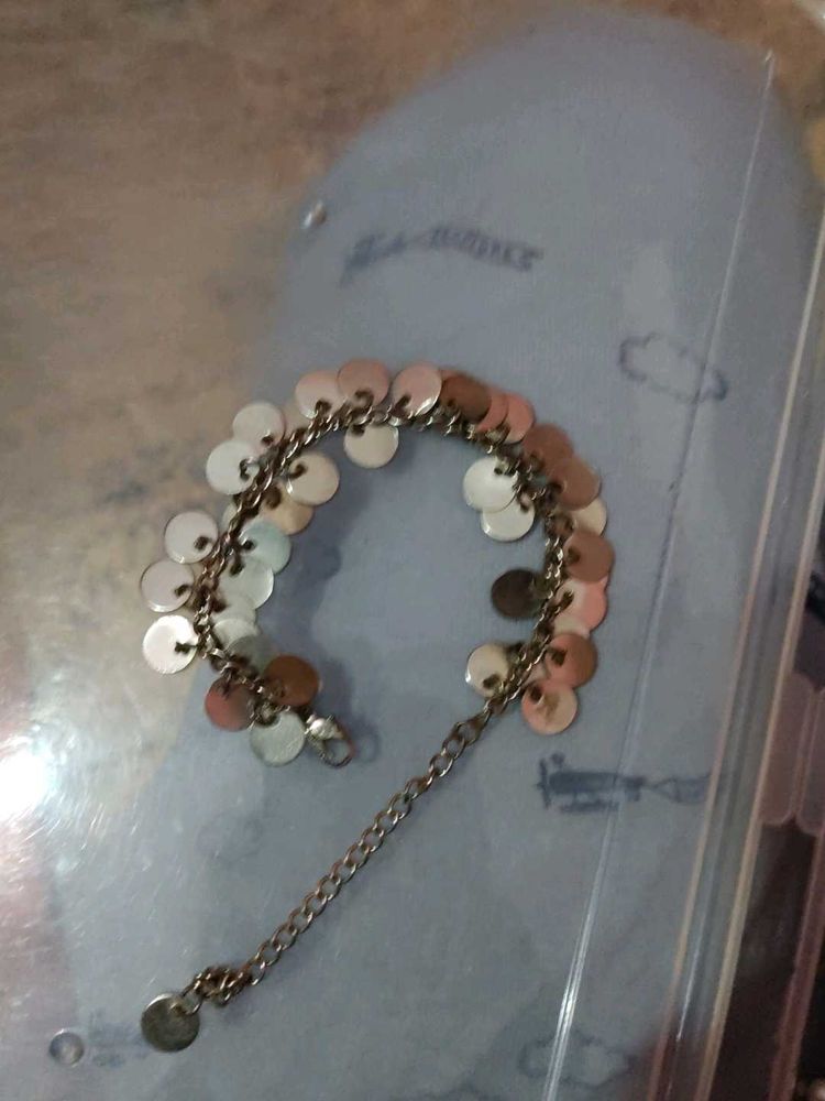 Coin Charm Bracelet