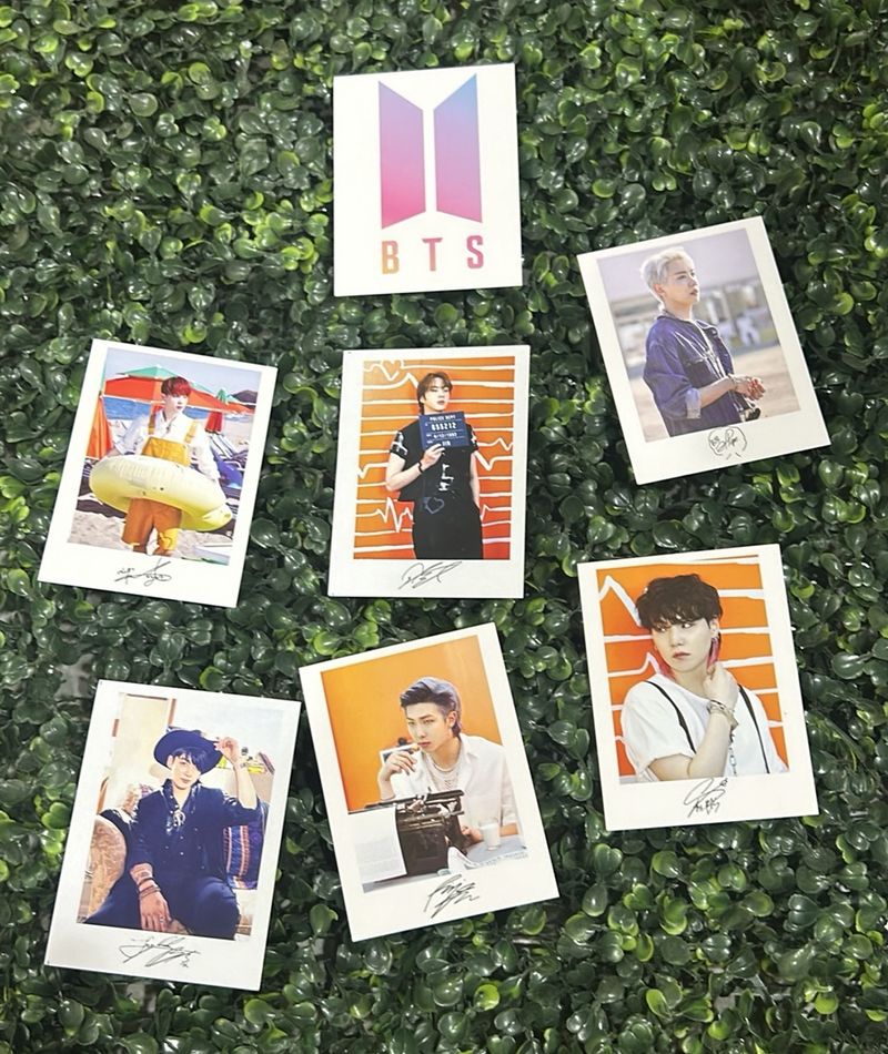 BTS polaroid Photo DUPE