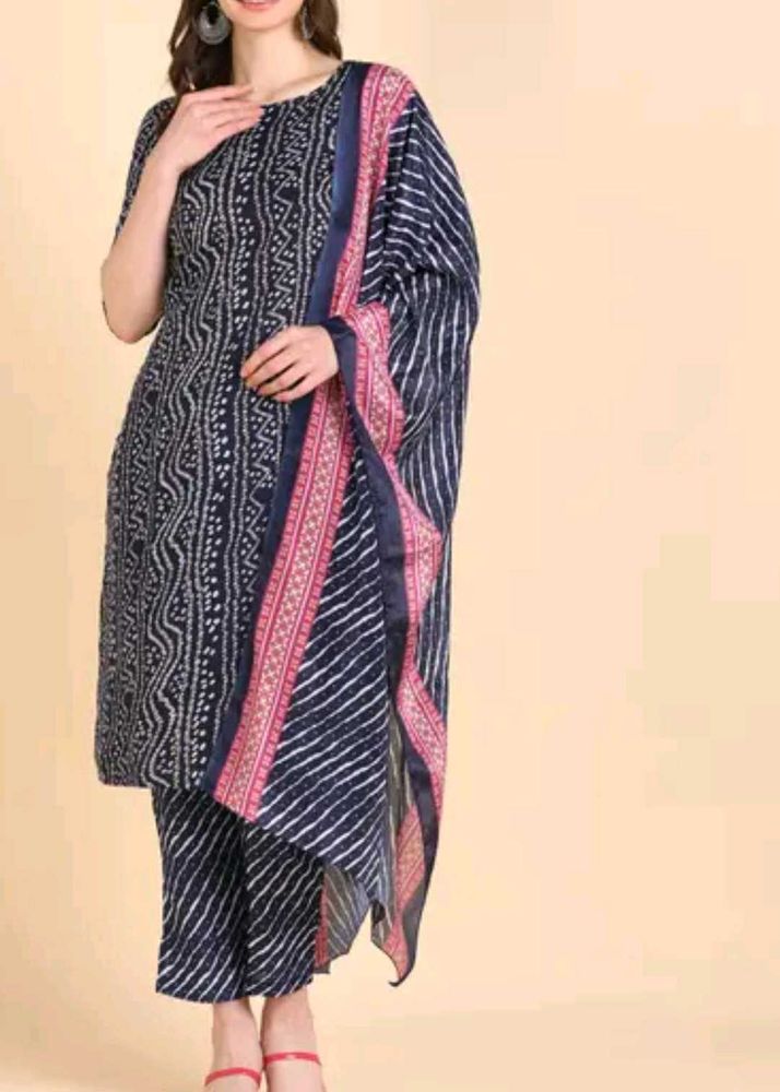 Elegant Printed Kurta Set