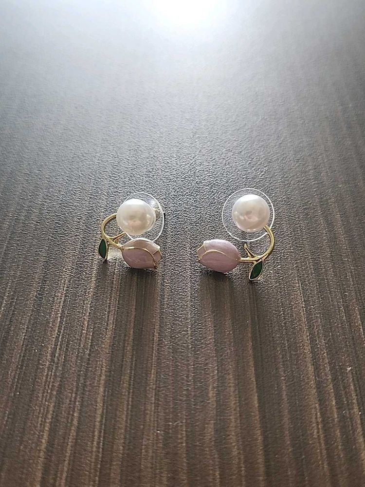 Korean Pearl Earrings