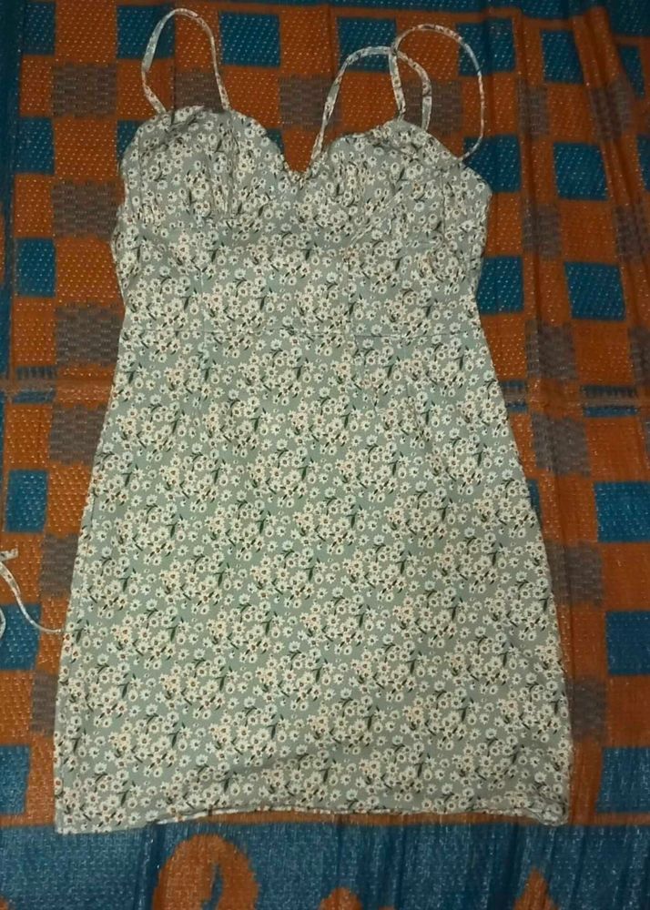 Floral Short Dress