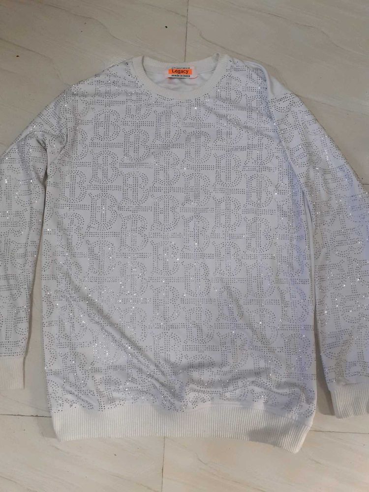 Legacy Rhinestone Crewneck Sweatshirt