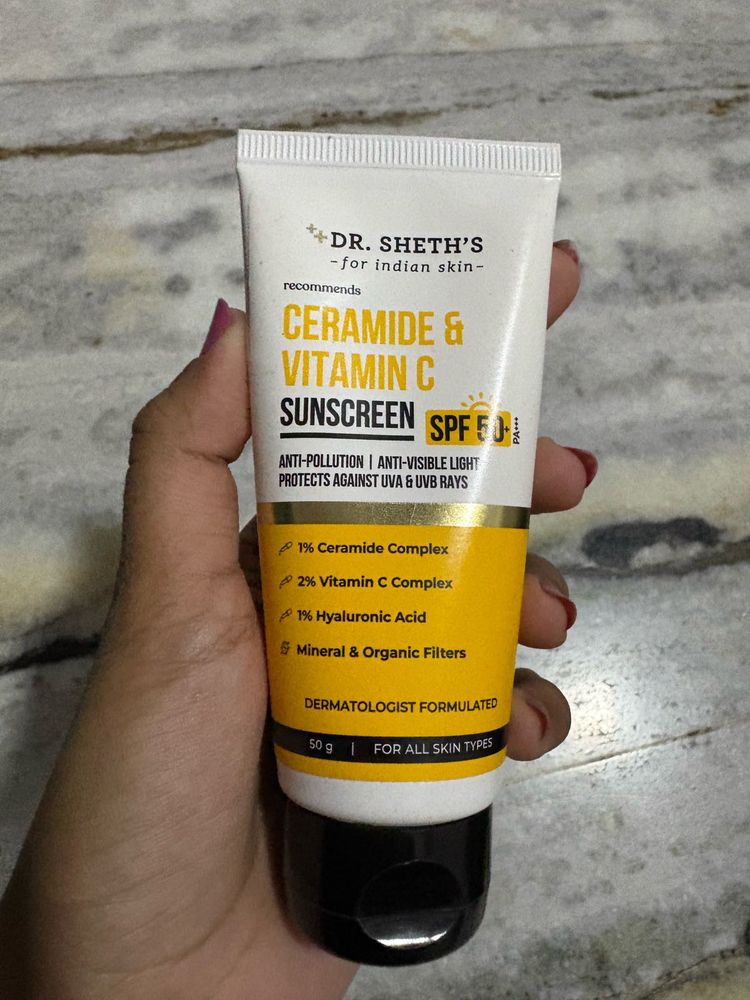 DR. Sheth sunscreen