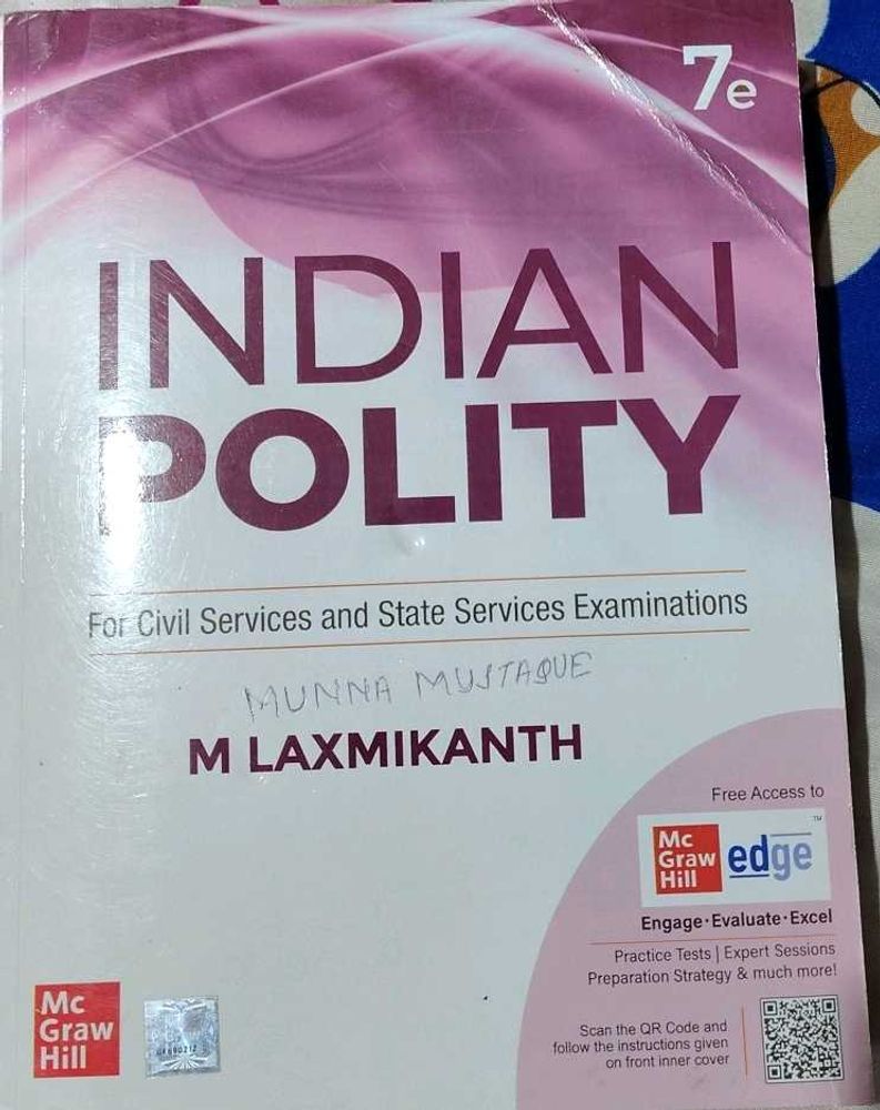 Indian Polity by M Laxmikanth (7th Edition)