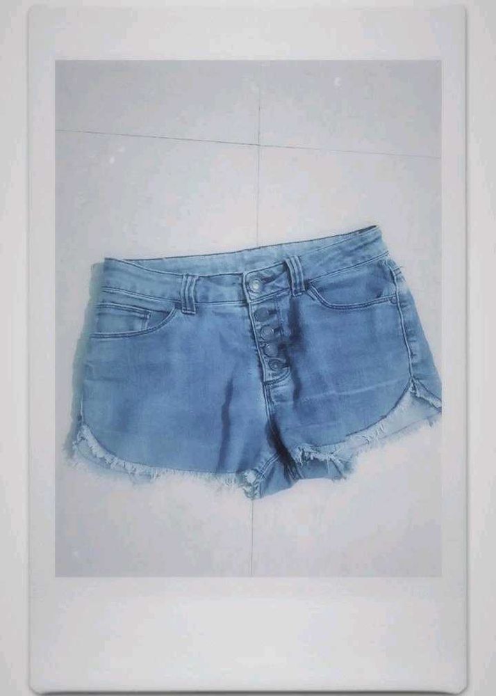 Trendy Women Denim Shorts