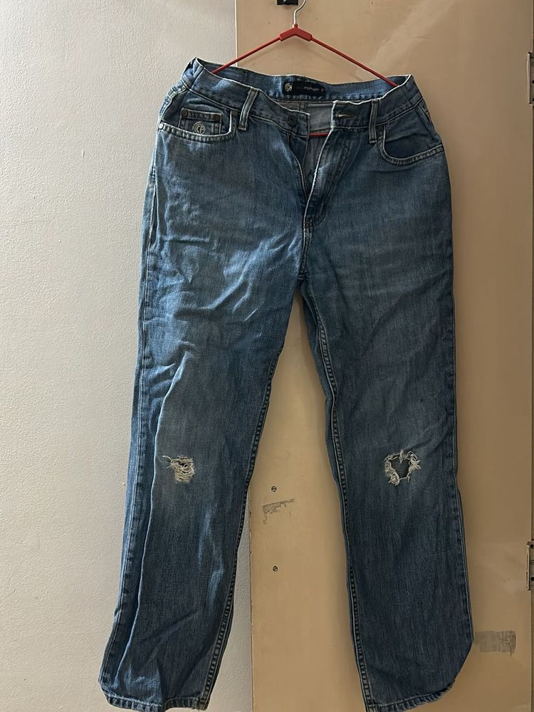 Straight denim Jeans