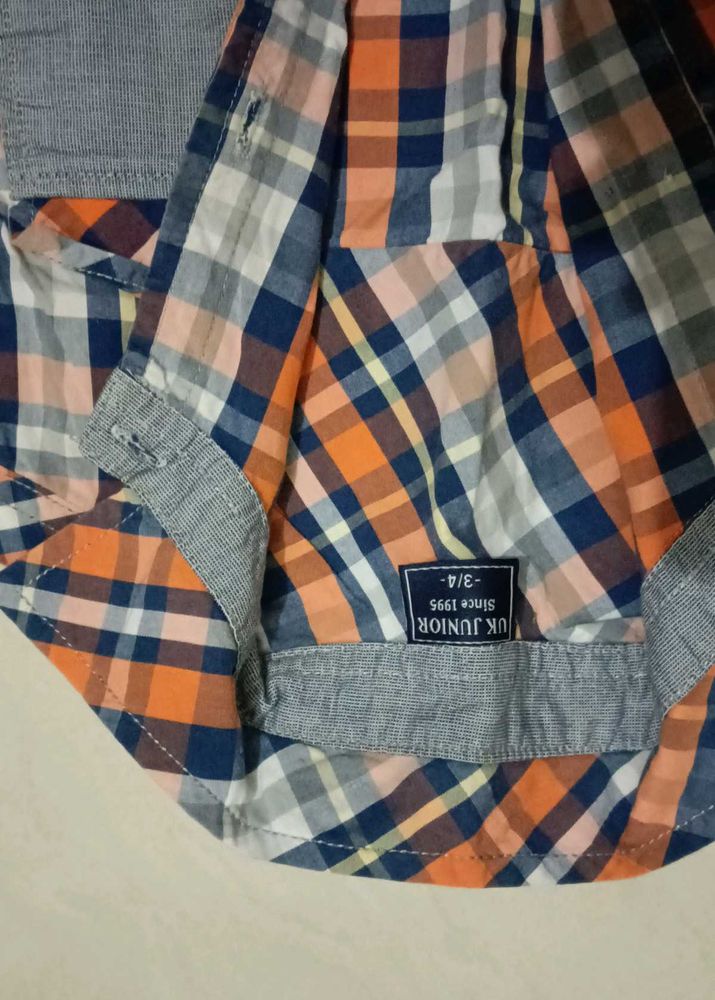 Boy&#39;s Checkered Shirt