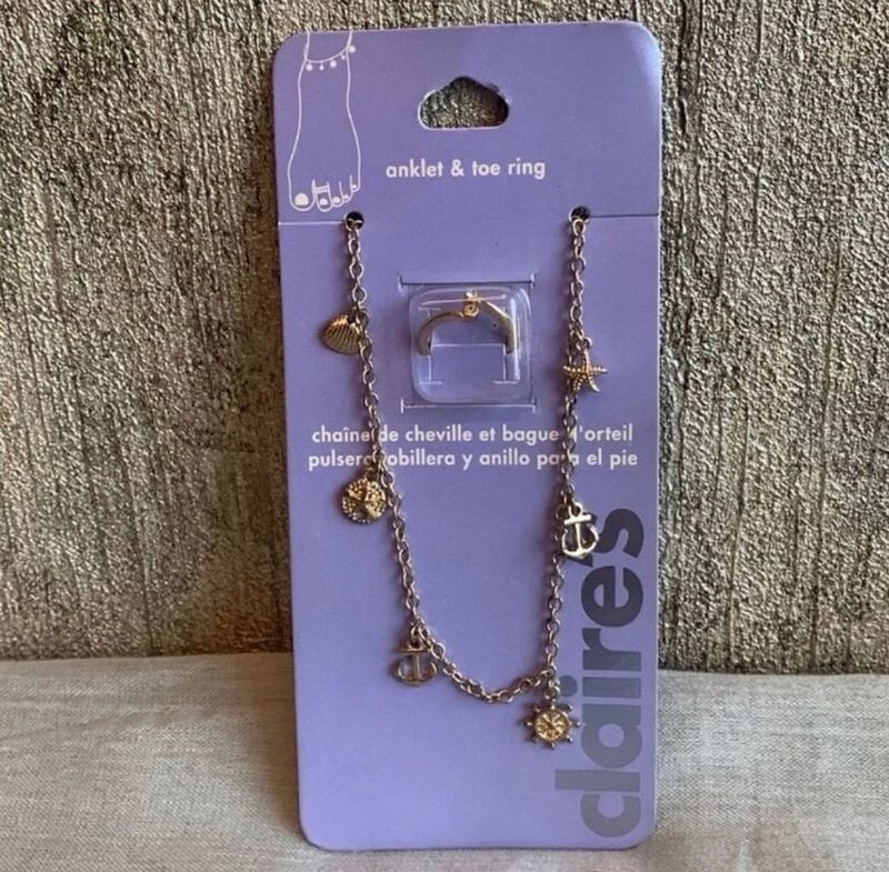 Claire’s Anklet And Toe-ring
