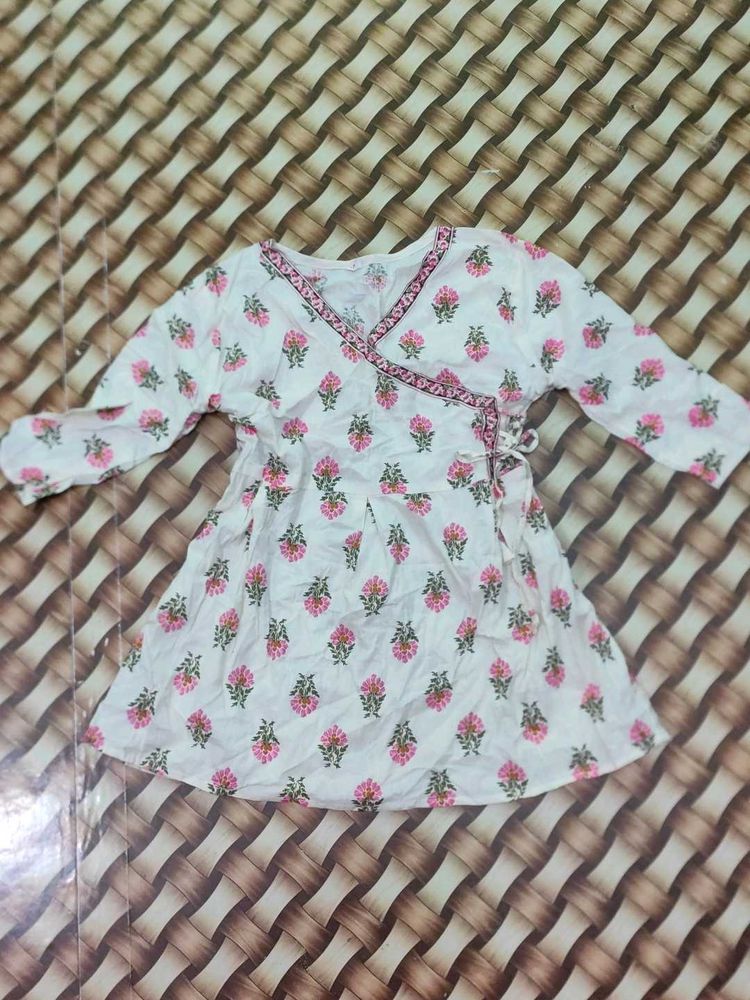 Cute Floral short kurti